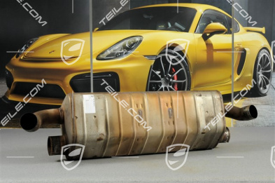 Main exhaust muffler, basic version Main exhaust muffler, basic version