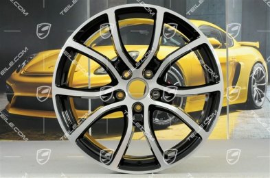 21" felga Cayenne Exclusive Design, 9,5J x 21 ET46, czarny perłowy Jet Black metalik