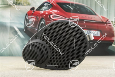 Loudspeaker, black satin, Coupe / Targa, rear, R