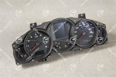 INSTRUMENT CLUSTER, Cayenne V6 3,2L 177kW, broken glass