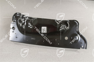 Closing element, plenum panel, S TDI