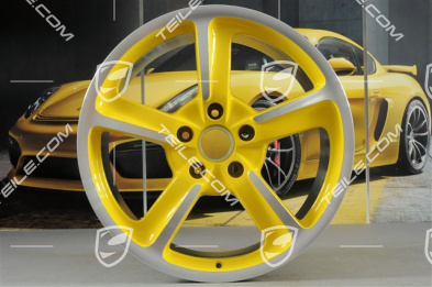 20" Felga Sport Techno, 10J x 20 ET50, żółty Racing Yellow