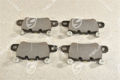 PCCB brake pads, repair set, front axle, GT3/GT3RS/GT2RS