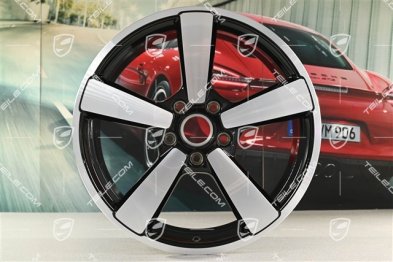 20" felga Carrera Classic, 8,5J x 20 ET50, czarny wysoki połysk 20" felga Carrera Classic, 8,5J x 20 ET50, czarny wysoki połysk