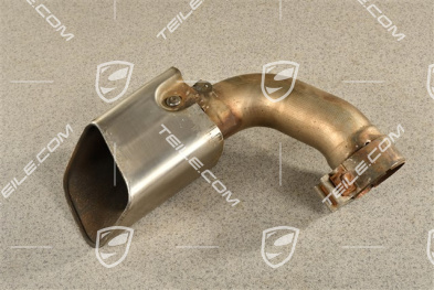 Turbo, exhaust system tail pipe, inner, R