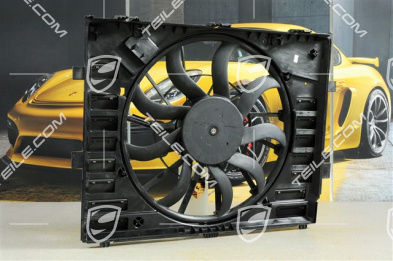 Air duct with fan, 3.0L 245KW / 3.6L 220KW
