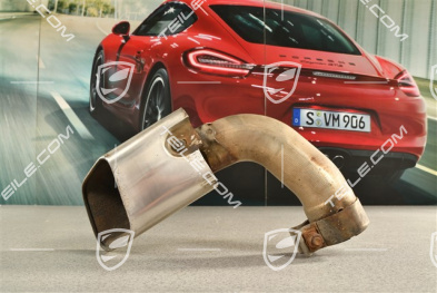 Turbo, exhaust system tail pipe, inner, R