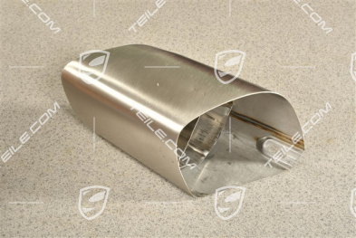 Turbo, exhaust system tail pipe, Inner, R
