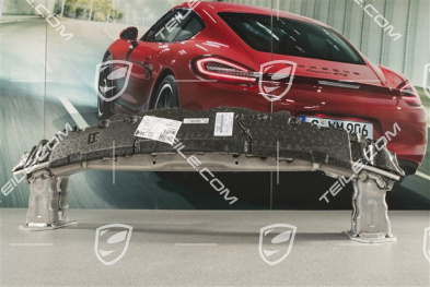 Bumper reinforcement complete with foam part, front, Turbo