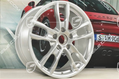 19-inch wheel Boxster S III, 8J x 19 ET57, Brilliant chrome finish