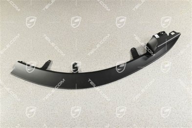 Trim cover for rear light, Black matte, R