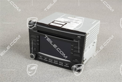 Radio CDR 30, Schwarz-matt / Galvanosilber