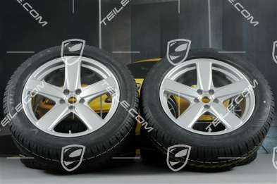 19" "Sport Classic" Winterräder Satz, Felgen 8J x 19 ET21 + 9J x 19 ET21, Dunlop Winterreifen 235/55 R19 + 255/50 R19, mit RDK-Sensoren