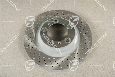 Brake disc, C2S/C4S/GTS  with central lock, R