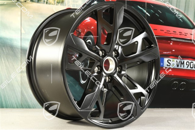 21-inch Rim Cross Turismo Design 11,5J x 21 ET66, in black satin-mat