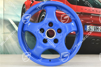 17-inch CUP I wheel rim, 9J x 17 ET55, Maritime Blue