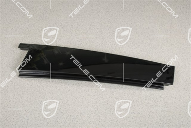 B-pillar outer cover, Black, R