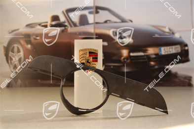 Additional headlight trim, satin black, R Additional headlight trim, satin black, R