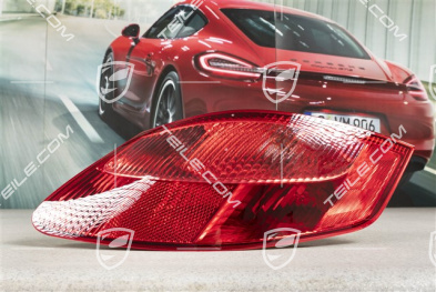Rear light, complete, red, R