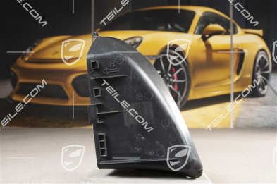 Air duct / Guide, Sport design package, Lateral, Black, R