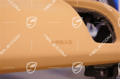 Dashboard / Instrument trim, upper part, Leatherette, Luxor beige