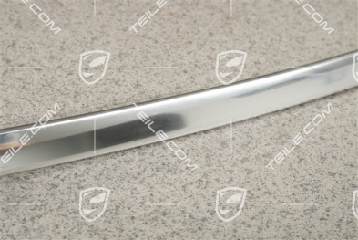 Front door Trim strip, upper, Galvano silver, R