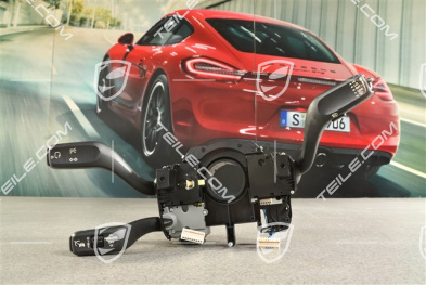 Steering column switch, headlamp washer, ACC automatic speed control, voice control