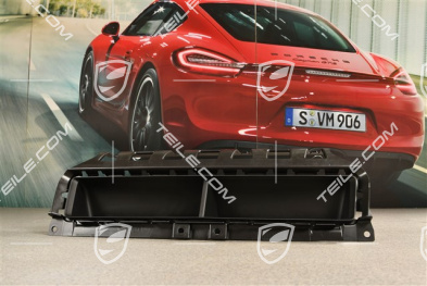 Turbo, Rear bumper air exhaust duct centre, matte black