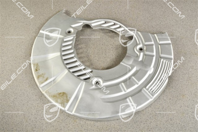 Front axle disc brake protective plate, PCCB, R