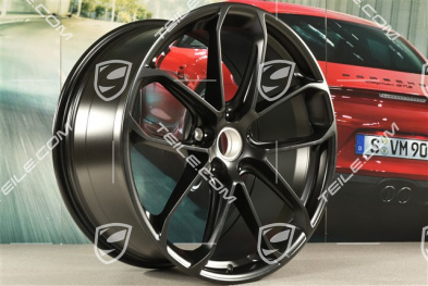 22" Felga GT Design, 10,5J x 22 ET49, czarny satynowy półmat