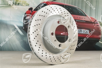Brake disc, C2S/C4S/GTS  with central lock, R