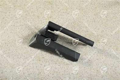 Abdeckschiene für Vordersitz manuell einstellbar, Schwarz, R