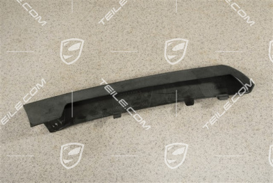 Front bumper with ACC, disc / trim centre-lower, satin black