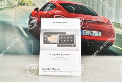 Navigationssoftware / Karte Europa mit Stand Q2/2025
