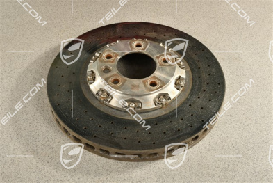 Tarcza hamulcowa, PCCB, 19", żółty zacisk, R
