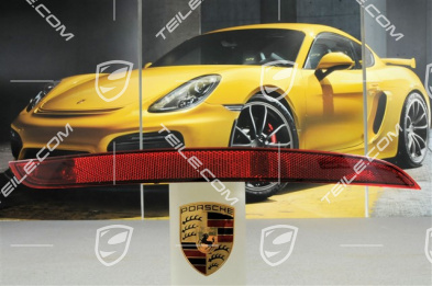 Rear fog light with reflector, R