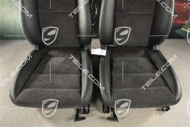 Sitze, manual/elektrisch einstellbar, Heizung, Kunstleder/Alcantara, in Schwarz, L+R