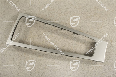 Zierblende Mittelkonsole, Aluminium-gebürstet