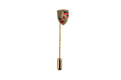Porsche crest stick pin, metal Porsche crest stick pin, metal