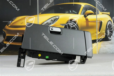 Glove compartment, Complete, Black, LL