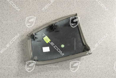 Centre console side trim, leatherette, Graphite grey, R