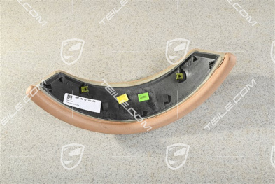 Instrument cluster cover / Dashboard trim, Leatherette, Sand Beige