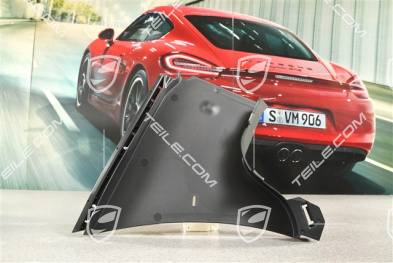 Turbo / Turbo GT, Air guide / duct, black matte, R