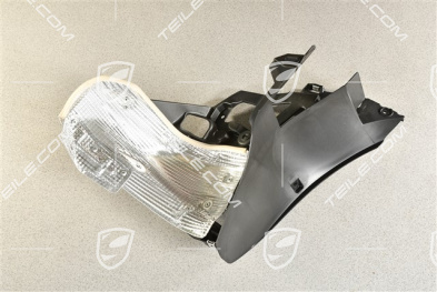 Retaining frame, incl. heat shield, GT4 RS, L