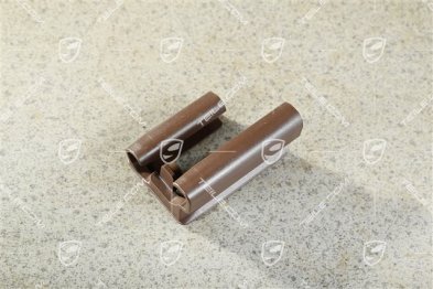 Abdeckung für Sitzschiene, Trüffelbraun, Vorne, L