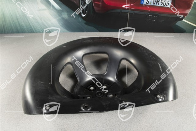 Spare wheel support, Rally black