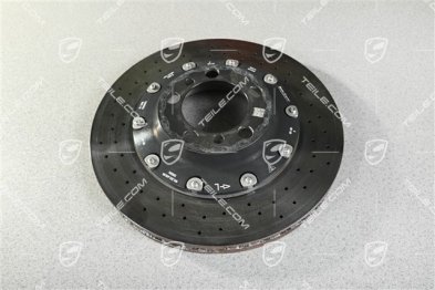 PCCB disc, L, slightly damaged