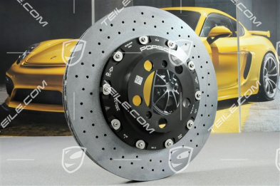 PCCB Ceramic brake disc set, 2x front + 2x rear, 991 GT3/GT3RS/GT2RS