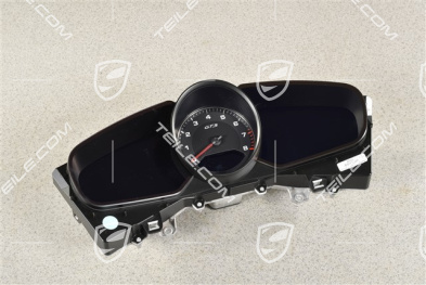 GTS, Instrument cluster / Speedometer