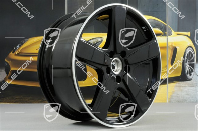 21-inch wheel Cayenne Sport Classic, 10J x 21 ET50, Jet Black Metallic